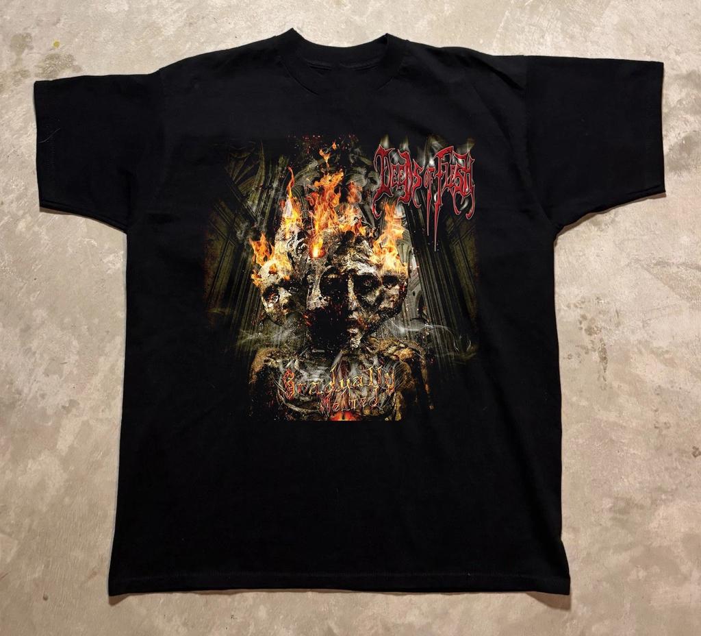Deeds of Flesh - Gradually Melted T-Shirt All Size