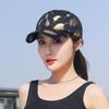Бейсболка с перьями Zhenyueqi: Унисекс Повседневная шляпа-тени для защиты от солнца на открытом воздухе