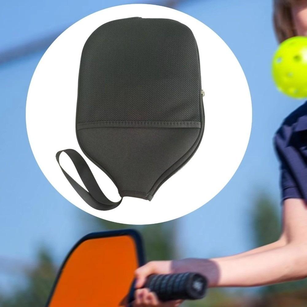 Zippered Pouch Pickleball Paddle Case Waterproof Design Pickleball Bag Practice Use