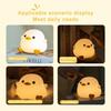 Cartoon Duck Night Light Usb Rechargeable Bedroom Bedside Night Lamp Gift Birthday Dimmable Soft Led Decoration