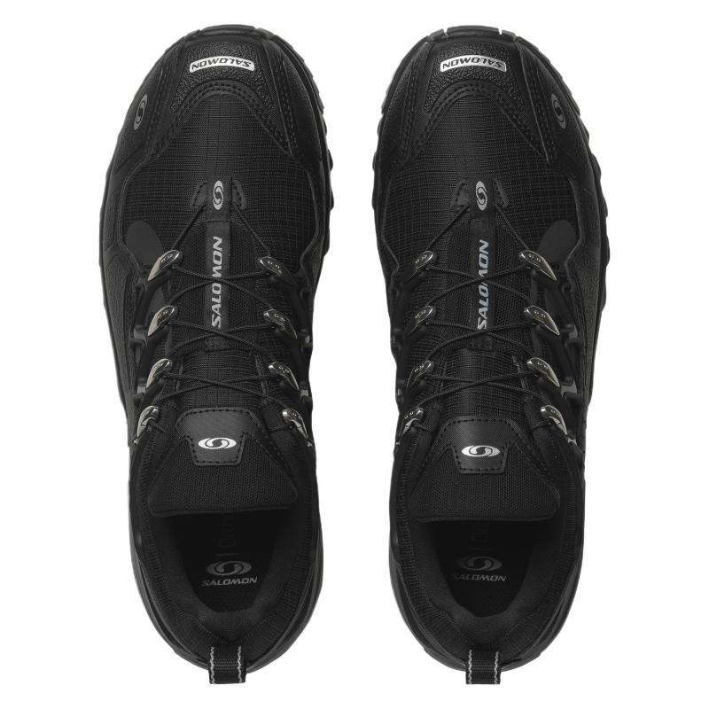 SALOMON ACS + Амортизирующая защита и износостойкие кроссовки с низким верхом Унисекс Черные кроссовки 476766