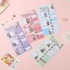 220 листов Набор липких заметок Labubu Каваи самоклеящиеся полоски для заметок Канцелярские товары