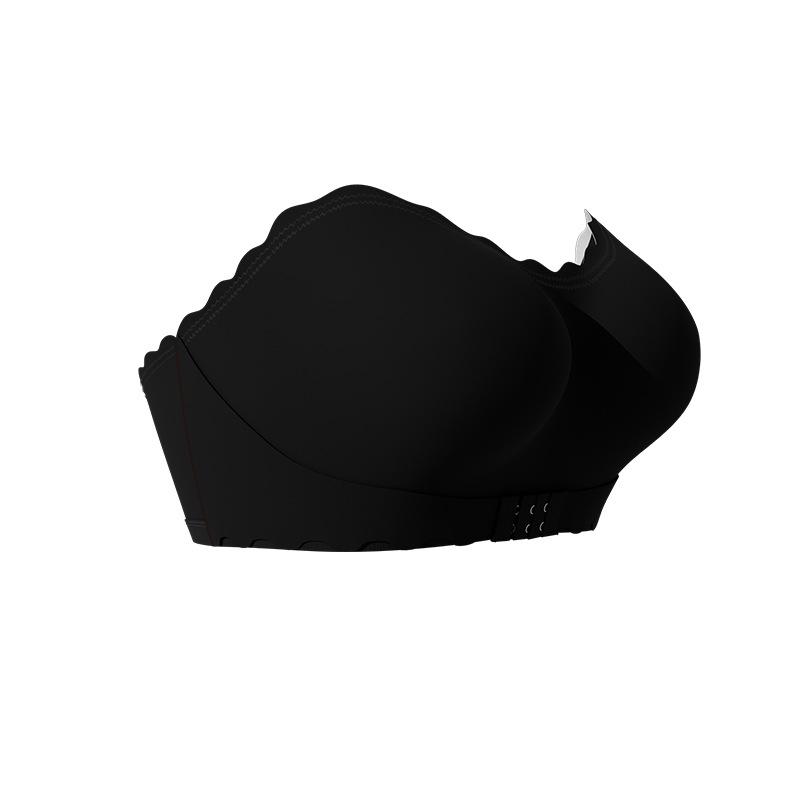 Европейско-американский бюстгальтер без бретелек, невидимый, с застежкой спереди и силиконовой фиксацией