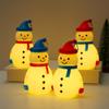 Christmas Decorations Led Lamp Children's Portable Night Lights LED Snowman Pendants Lights Christmas Lights Backpack Decoration
