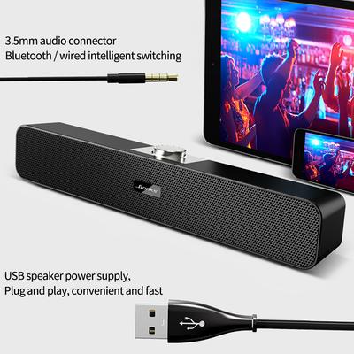 Звуковая система домашнего кинотеатра, Bluetooth-совместимый проводной динамик, звуковая панель, компьютерные колонки 3,5 мм, динамики для ТВ, саундбар, сабвуфер