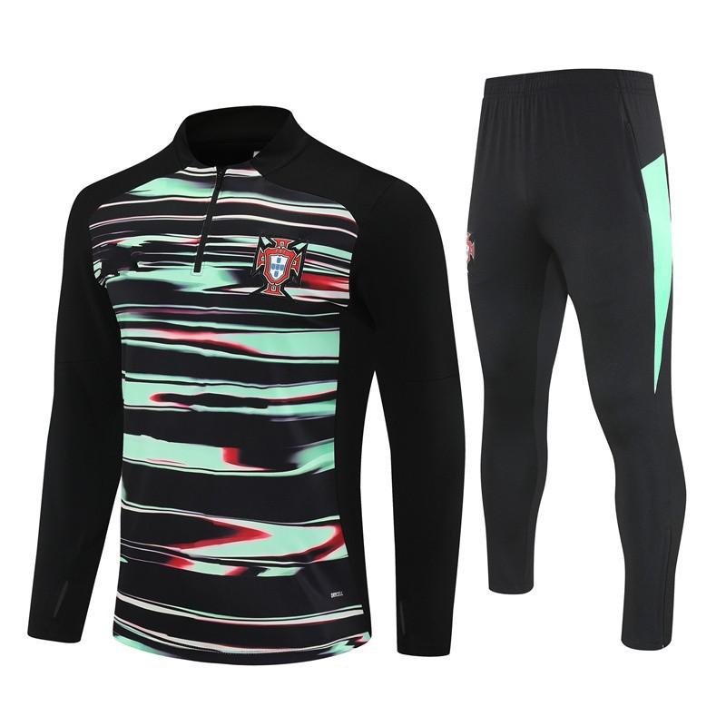 Mens Long Sleeve Soccer Training Jersey England Portugal France Argentina Teams Winter Sportswear