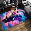 Ethereal Elephant Under The Moon Office Rug Chair Mat, Entryway Carpet, Suitable for Front Door, Bedroom, Living Room, Desk, Holiday Gift