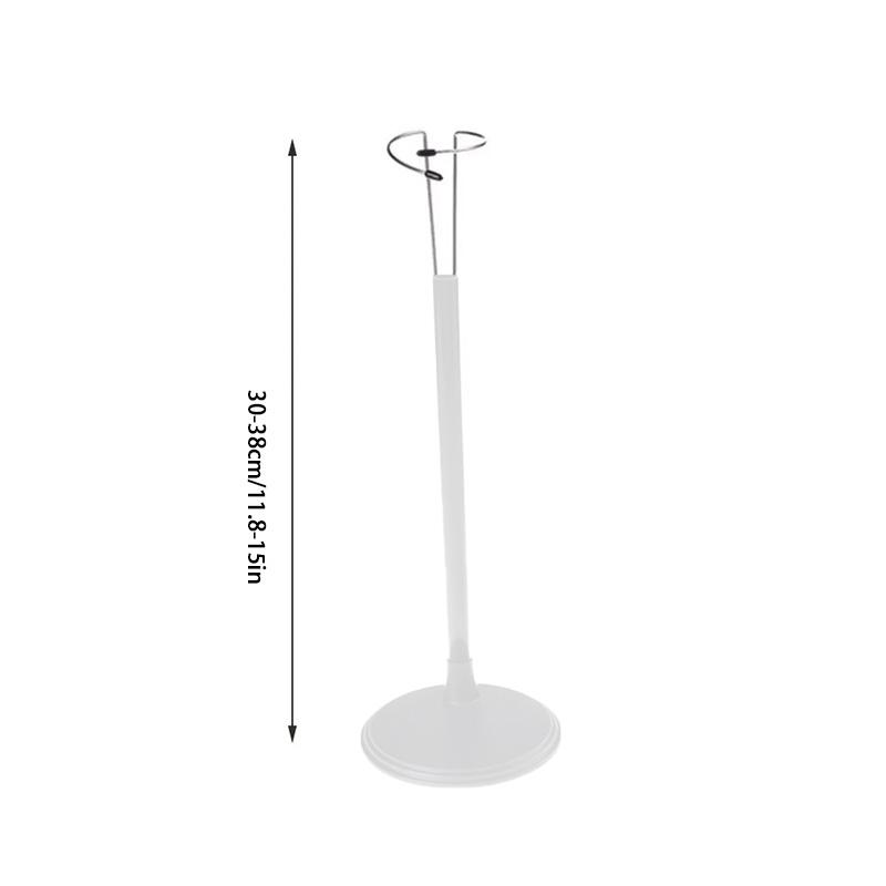 1 комплект пластиковых многоразмерных держателей для дисплеев белого/черного цвета, регулируемые профессиональные подставки для кукол-марионеток, кронштейны для поддержки запястья