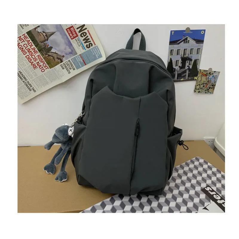 Fashion Simple Large Capacity Backpack Middle High School College Students Laptop Book Schoolbag Teens Travel Trendy Back Pack