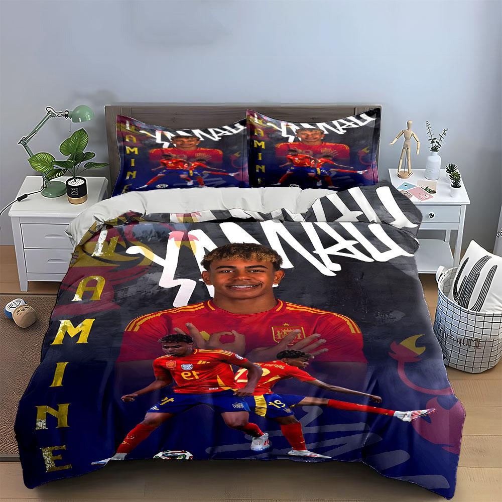 Dynamic football flair Bedding sets Duvet cover sets Duvet covers Pillowcases(1*Duvet Cover 2*Pillowcases without duvet insert)