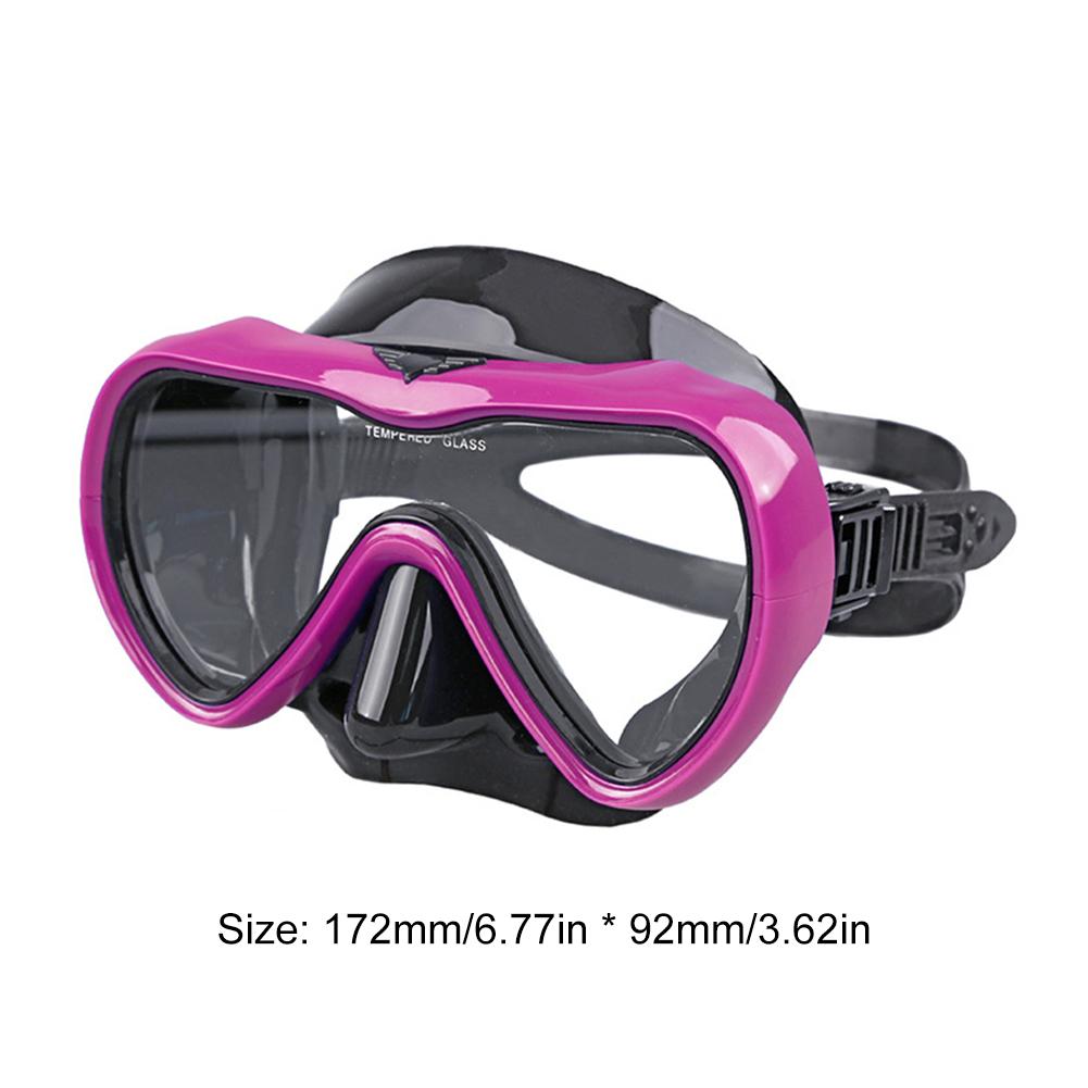 Профессиональная маска для подводного плавания HD с защитой от запотевания, взрослые дайвинг-очки, водостойкие, для снорклинга, плавания, для мужчин и женщин, водный спорт