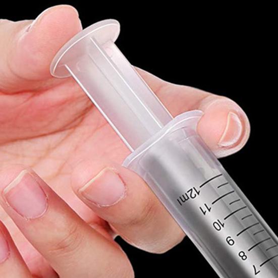 Yousheng 10 шт. 12 мл одноразовый стоматологический шприц прозрачный изогнутый шприц инструмент для промывания зубов инструмент для извлечения стоматологической ирригационной жидкости уход за зубами