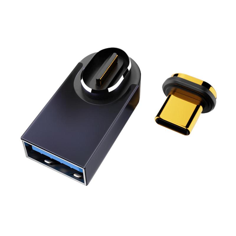 Магнитный кабель-адаптер USB Type C C Папа к A Мама Type-c к USB A Кабель-конвертер Совместимый для