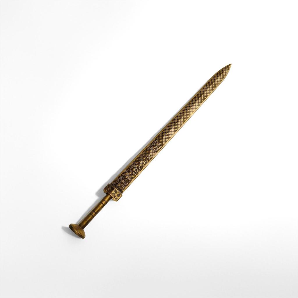 Yue Wang Sword & Kanglong Whip - Antique COS Props for Film and TV Shoots