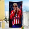 Atletico Madrid Customize Text Beach Towel Super Soft Microfiber Quickdry Fabric Suitable for Sports Travel Swimming Yoga Bathroom Beach And Pool