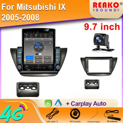 9,7-дюймовый вертикальный экран Tesla Android автомобильное радио для Mitsubishi Lancer IX 2006-2010 навигация GPS мультимедийный плеер 2din