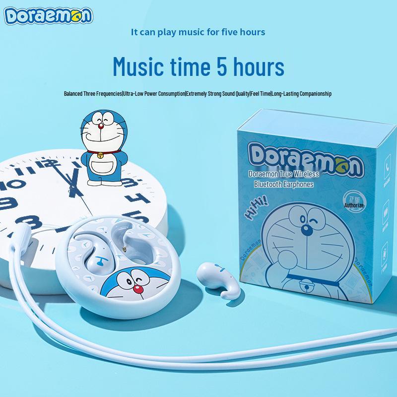 Беспроводные вставные Bluetooth-наушники Doraemon DL118 2024