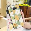Back Cover Wristband Phone Case For Samsung Galaxy A510/A5 2016/SM-A510F Anti-dust Kickstand Waterproof Flower Durable