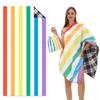 New, Double-sided Velvet Beach Towel Quick-drying Sports Towel Printed Bath Towel