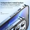 Роскошный чехол для телефона из нержавеющей стали для iPhone 12 13 14 Pro Max, противоударный металлический доспех, жесткий прозрачный чехол из ПК для iPhone 14 Plus, чехол