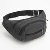 Men's Canvas Purse Leisure Outdoor Sports Waist Bag Multifunctional Mobile Phone Bag Cashier Chest Bag Leisure Wind Backpack.