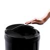 Мусорный бак ZitA CIRCLE стильный 45 литров 30 литров пылесборник автоматический датчик мусорного бака [открытый контейнер] (черный)