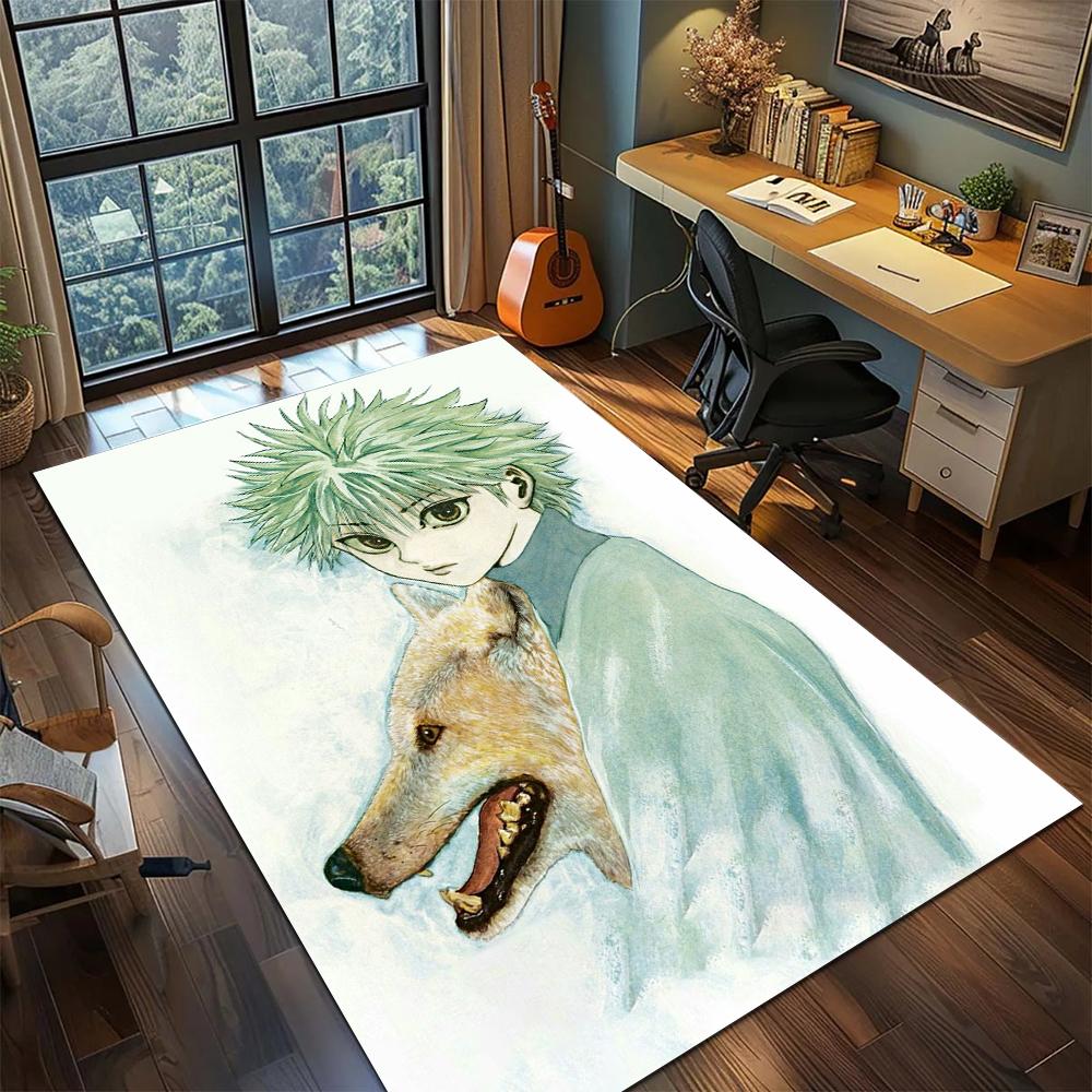 Ковер с принтом Hunter × Hunter Большой ковер Нескользящий Моющийся коврик для пола Декор для комнаты геймера -xia80
