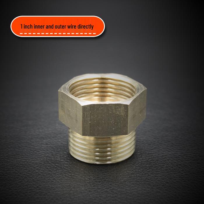 Copper Reducing Threaded Coupling Adapter for Male/Female: 1/2", 3/8", 1/4", 1/8" Connector
