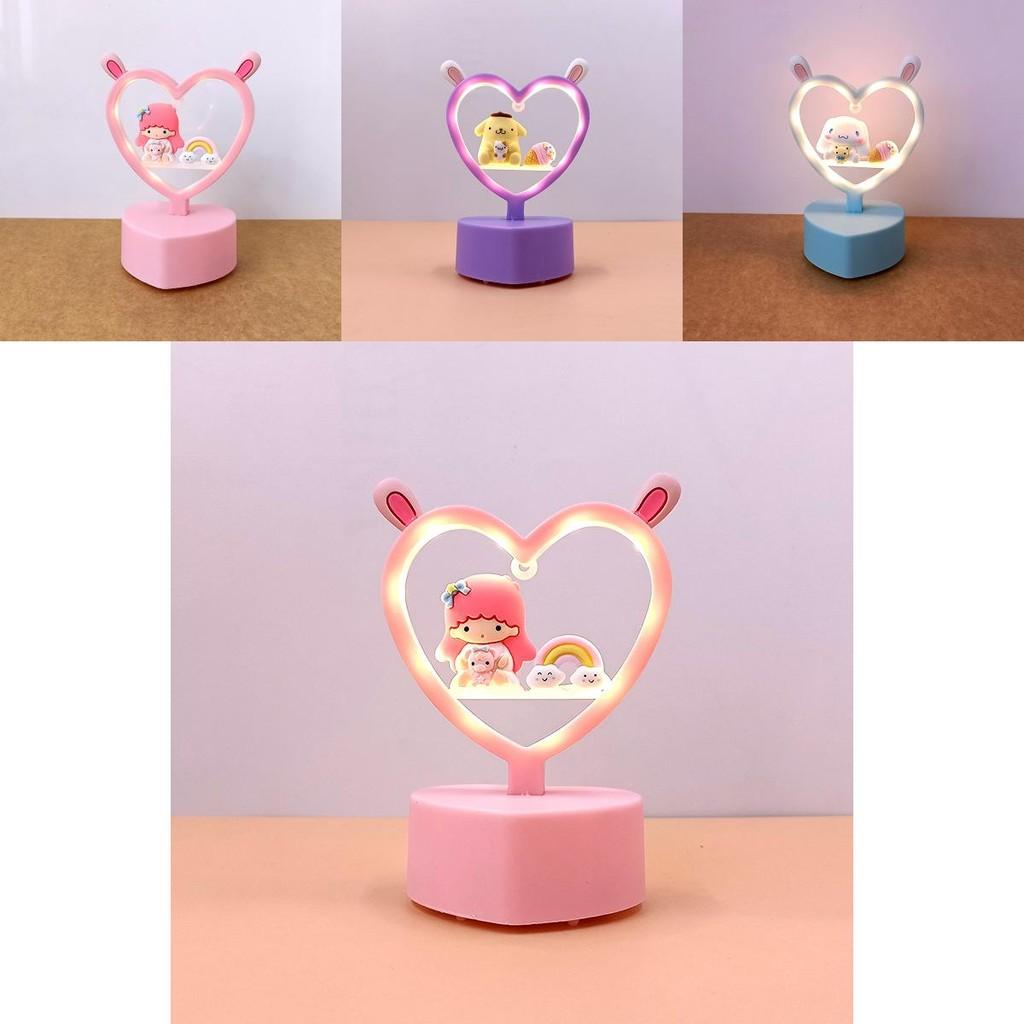 Милый DIY Зайчьи Уши Мультяшный Светодиодный Ночник Игрушка Для Детей Креативный И Романтичный Подарок на День Рождения