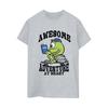Monsters Inc Womens/Ladies Reading Awesome Mike Cotton Boyfriend T-Shirt