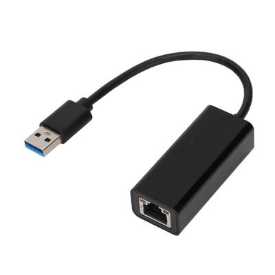 Адаптер Ethernet USB 3.0 на RJ45 Ethernet 1000 Мбит/с Стабильная передача данных Коммутатор LAN Адаптер для Win