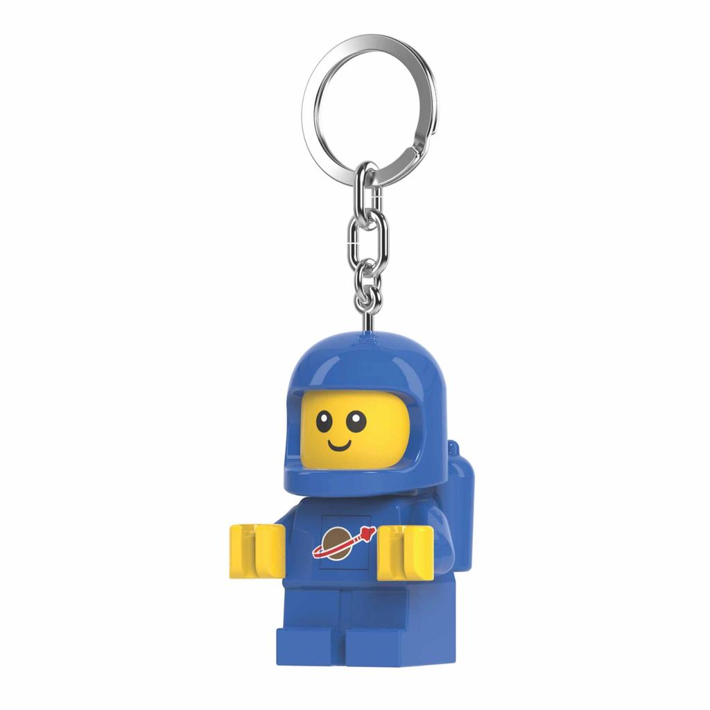 IQ Iconic Spacebaby Keychain LED Keychain Light Building Blocks Toy Doll with Movable Joints Mini Figure