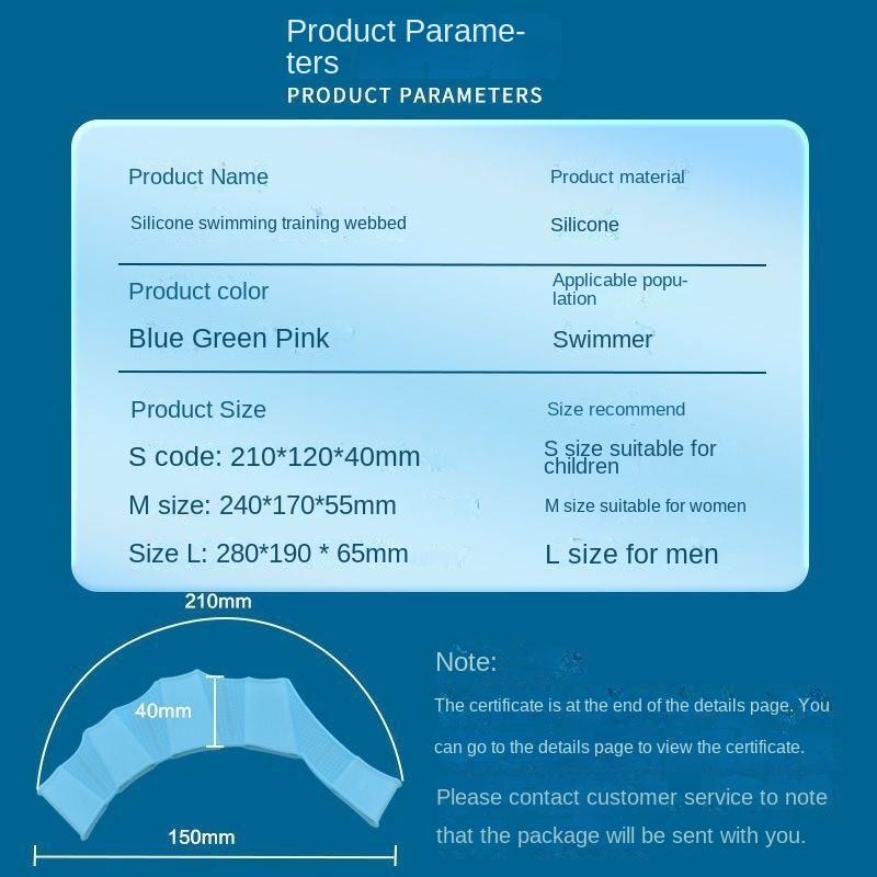 Инвентарь для водных видов спорта Силиконовые перчатки для плавания в бассейне, спортивные, профессиональные, тренировочные, с перепонками для пальцев, для мужчин и женщин, спортивные, профессиональные