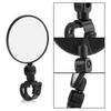 1 пара велосипедных зеркал заднего вида, более широкий обзор, вращающийся на 360 градусов универсальный велосипедный руль, зеркала заднего вида, аксессуары