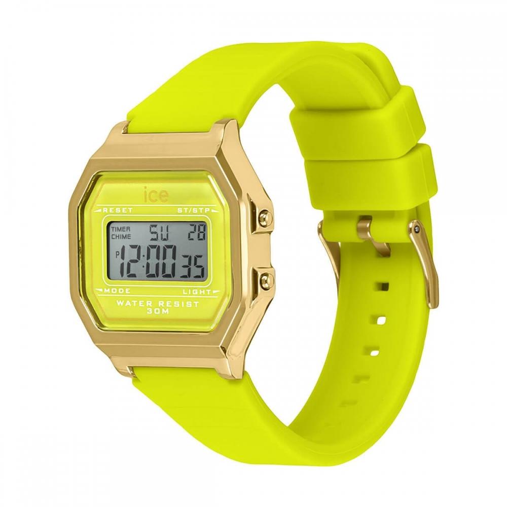 Authorized Distributor [Ice Watch] Ice Watch Digital Ladies 022054 Ice Digit ICE Digit Sunny Lime Small