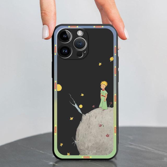 Silicone Phone Case For Apple Iphone 11 8 Plus 7 6s 14 Pro Max 13 Pro 12 Mini Se Xs X Xr Capa Cases The Little Prince Fox Cover