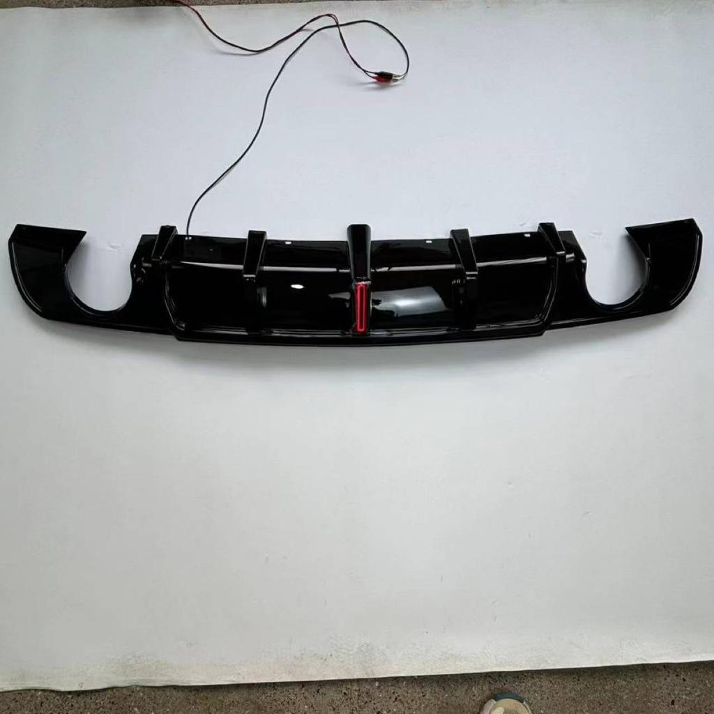 Rear Lip Spoiler for Chrysler 300C SRT 2015-2021 with Lights