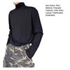 Men's Turtleneck Shirts Long Sleeve Pullover Tee Male Casual Slim Fit Undershirt Base Layer Top for Daily Sports Street