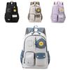 Versatile Nylon Backpack For School And Travel Ideal For Students With Trendy Colors