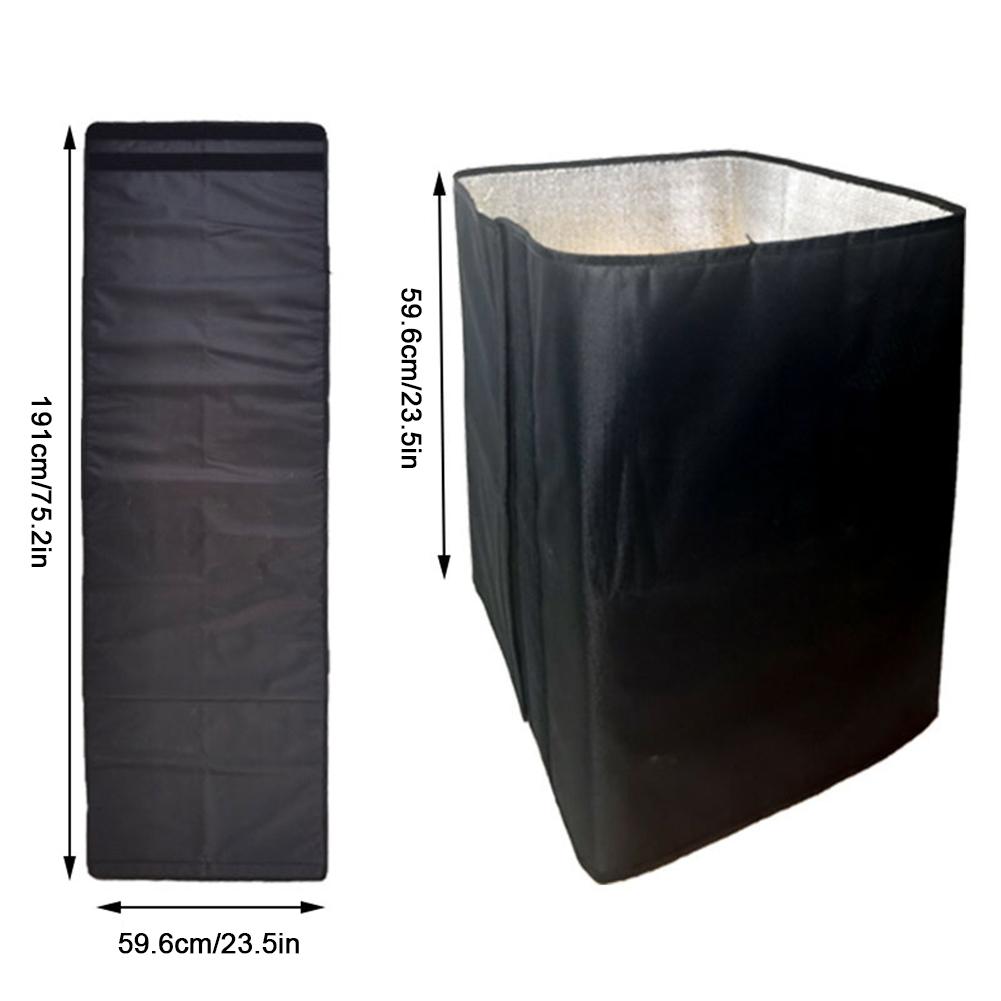 75,2 X 23,5 дюйма 600D Оксфордская пленка для улья Водонепроницаемая изоляционная пленка для улья Ветрозащитная зимняя защитная пленка для улья