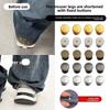 1 Pair Invisible Trouser Leg Shortening Artifact Trouser Leg Anti-drag Adjustment Buckle No-seam Closing Fixed Clip Edge Buckle