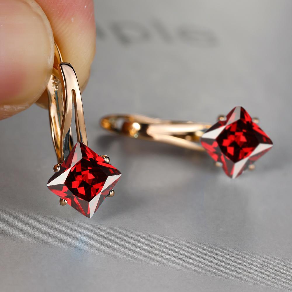 Изысканные серьги, модные ювелирные изделия, золотой цвет, бриллиантовая огранка, аквамариновый камень, камень-талисман, невеста, принцесса, помолвочные серьги AVE