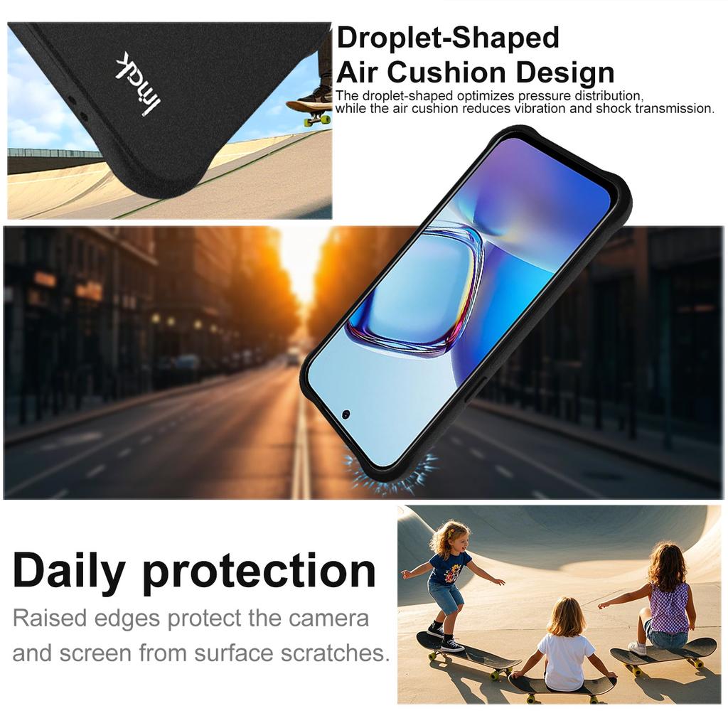 Чехол для телефона ZTE Nubia Blade V80 Pro Design Vita 4G IMAK Ударопрочный Мягкий Чехол