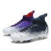 Большой размер, футбольные бутсы, мужские высокие детские шипы AG искусственный газон TF шиповки студенческие тренировочные бутсы