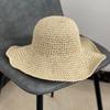 Универсальная складная соломенная шляпа для женщин, летняя, для путешествий, защиты от солнца, для отпуска, для пляжа, для прилива