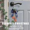 Bell Ornaments For Christmas Tree Metal Bell Ornaments With Bow Berry Party Supplies Christmas Decorations For Patio Farmhouse