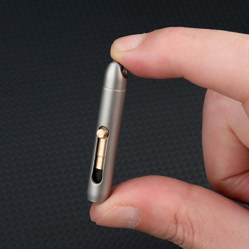Мини-вечный карандаш для кемпинга и походов, компактная мини-ручка из сплава для письма для кемпинга на открытом воздухе и путешествий
