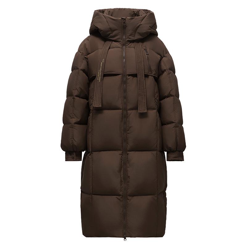New Thickened Down Cotton Jacket for Women Long Knee-length Cotton Coat Korean Style Loose Puffer Jacket Winter Cotton-padded Jacket