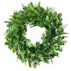 Garland Lightweight Easy To Install Creative Wreath Ornament Christmas Welcome Sign Decoration Holiday Decor