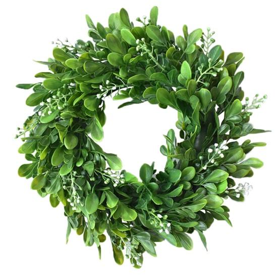 Garland Lightweight Easy To Install Creative Wreath Ornament Christmas Welcome Sign Decoration Holiday Decor
